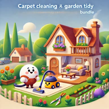 End of Lease + Carpet + Garden Tidy Icon